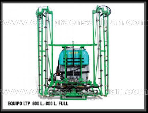 Pulverizador Ltp 600/12 Std Y Full, Tambien Ltp De 800 Litros