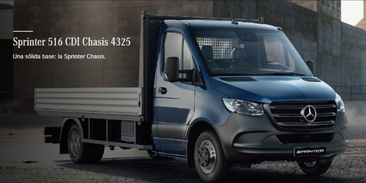 Mercedes Benz Sprinter 314/ 517 Chasis