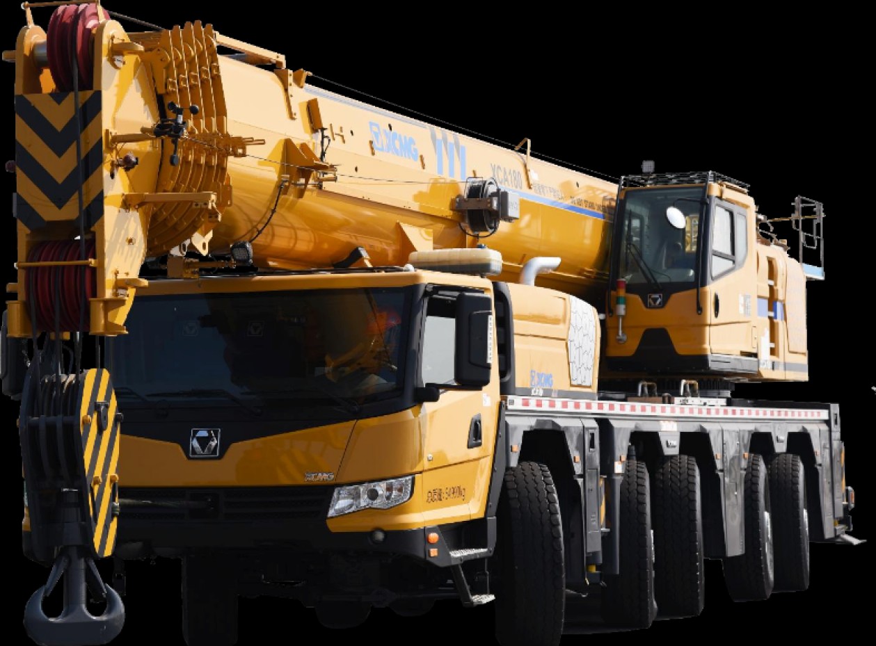 Grua Sobre Camion Xcmg Modelo Xca180 - 180 Tn - 47-5 M - 64 M Largo De Pluma - Motor Cummins - 0km