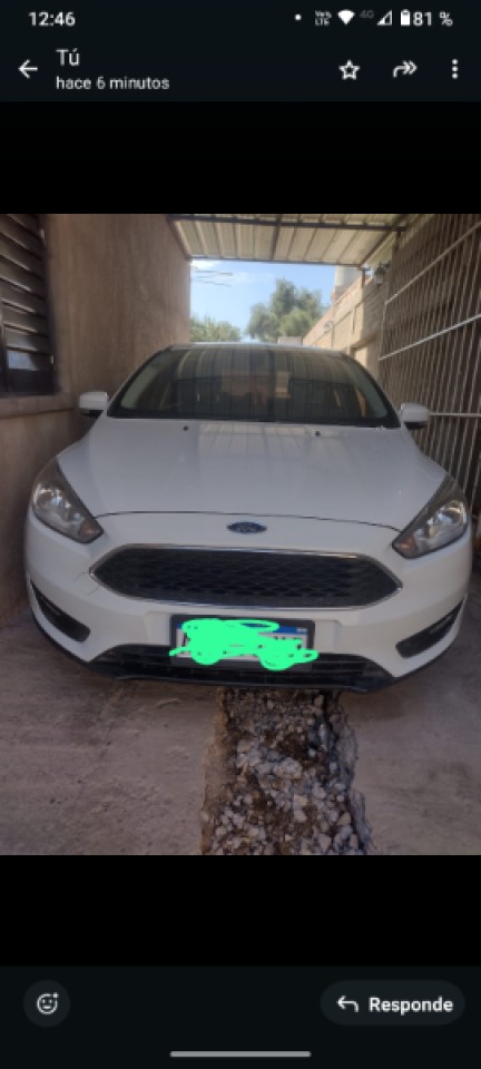 Ford Focus 3 1.6 S 2017 Permuto Escucho Ofertas