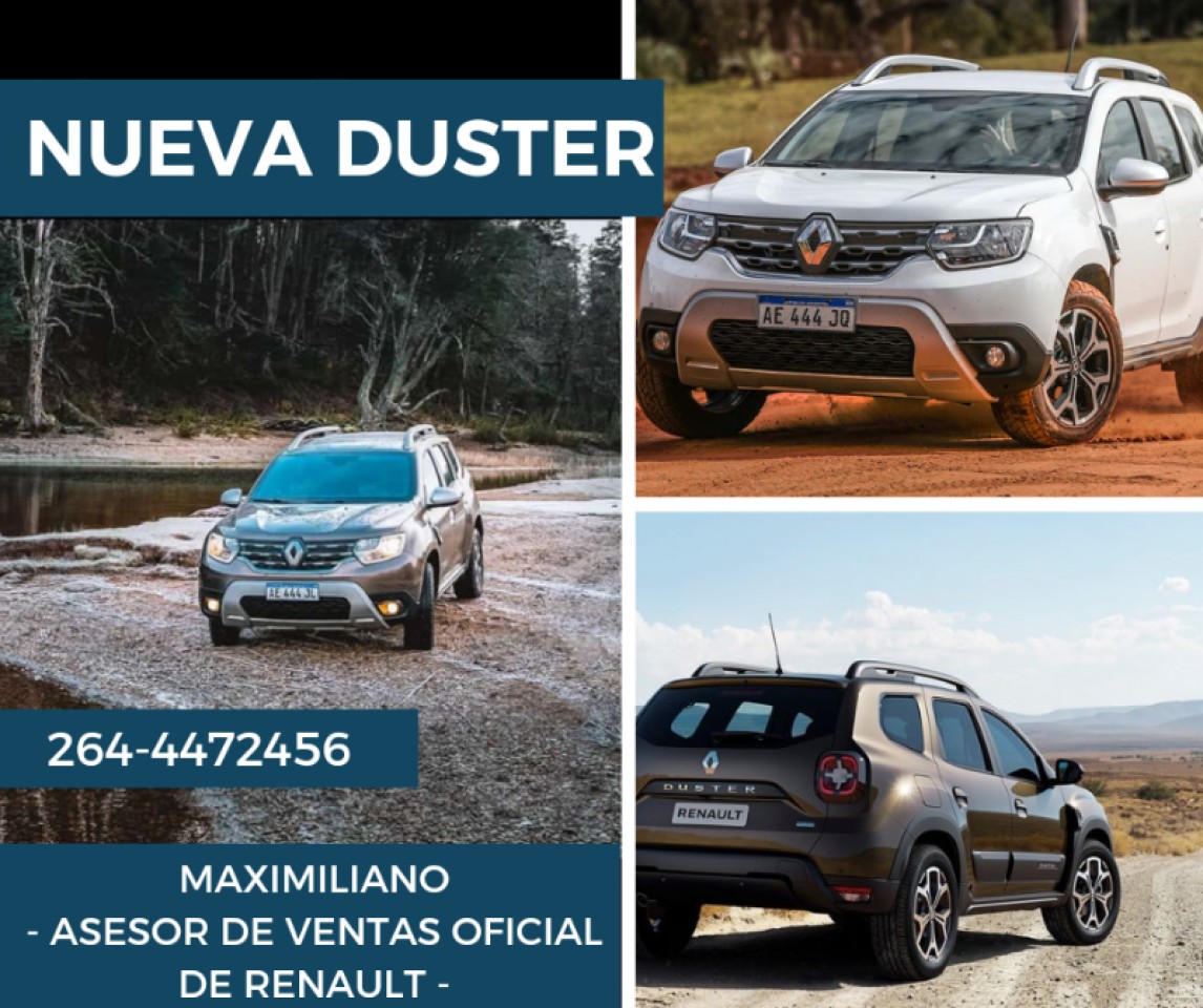 Venta Oficial De Renault " Duster "