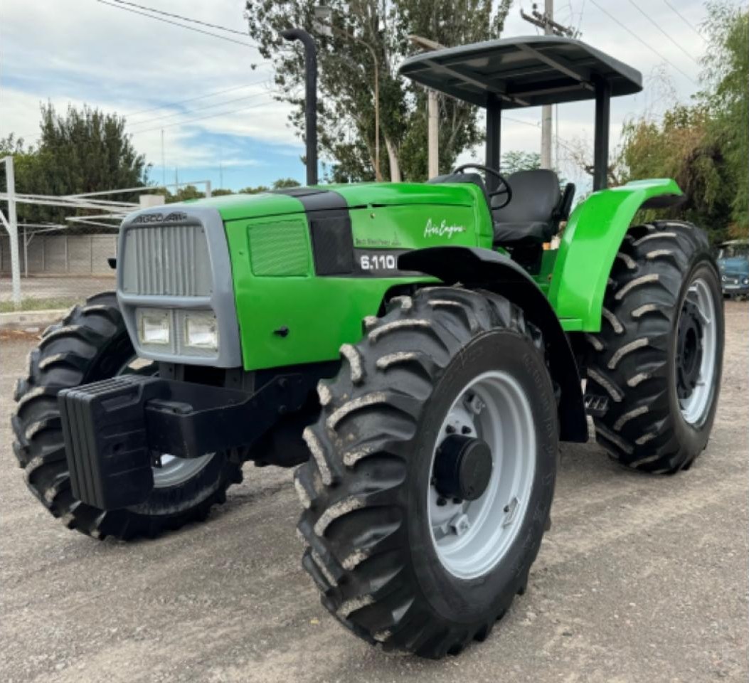 Tractor Agco Allis 6.110 4x4 Turbo Ref Aire 115hp 2012 Tercer Punto Control D/h Cubiertas Nuevas Impecable