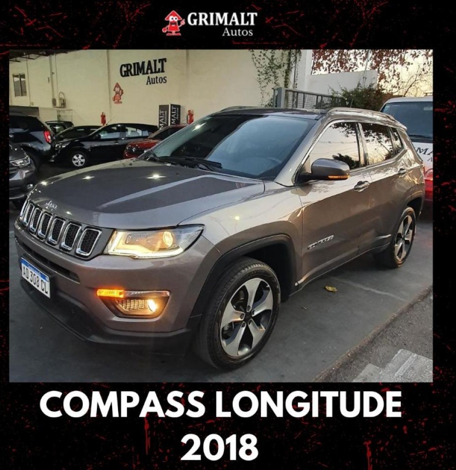 Jeep Compass Longitude 2.4 T9 4x4 2018 Unico Dueño