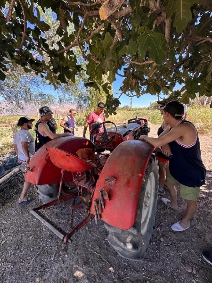 Tractor Hanomag Motor Perkins 4