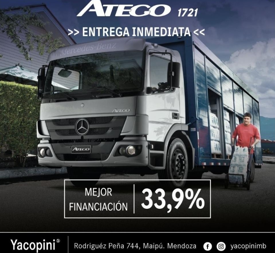 Mercedes Benz Atego 1721 Entrega Inmediata