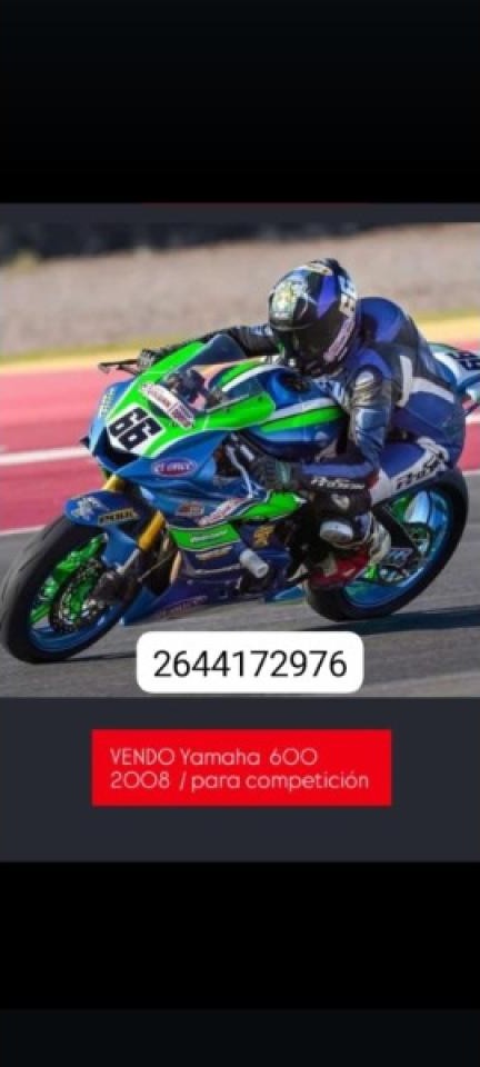 Yamaha 600 De Competición
