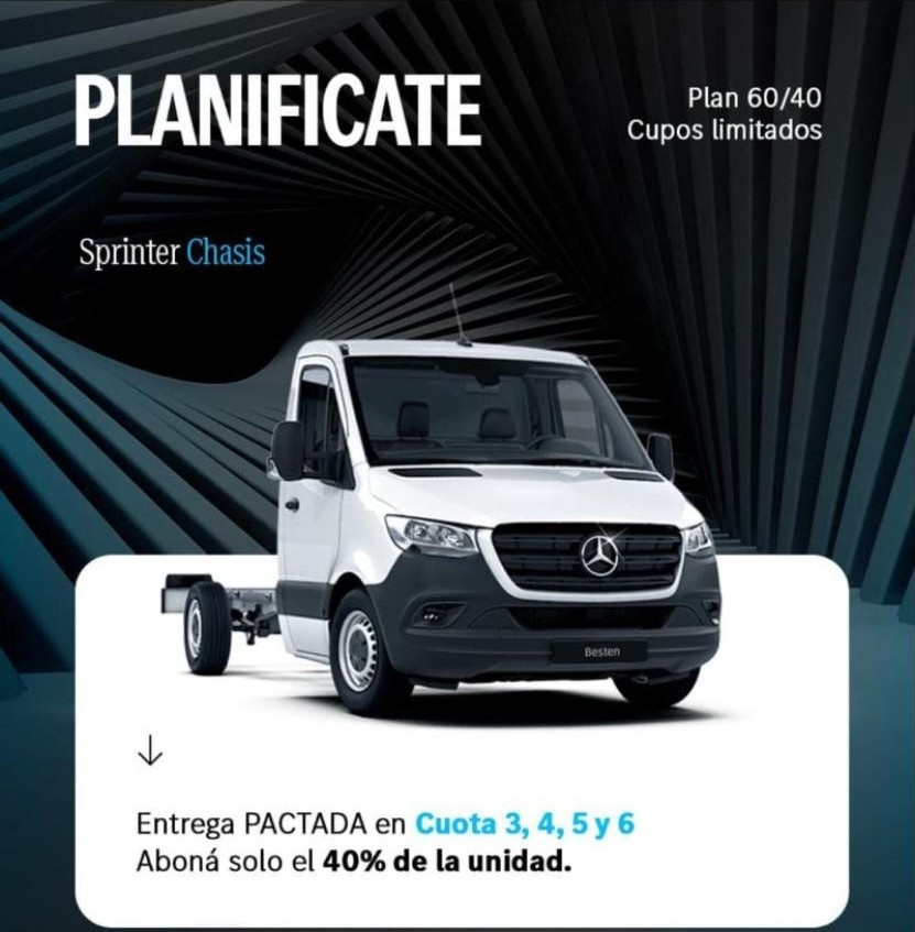 Mercedes Benz Sprinter Toda La Linea