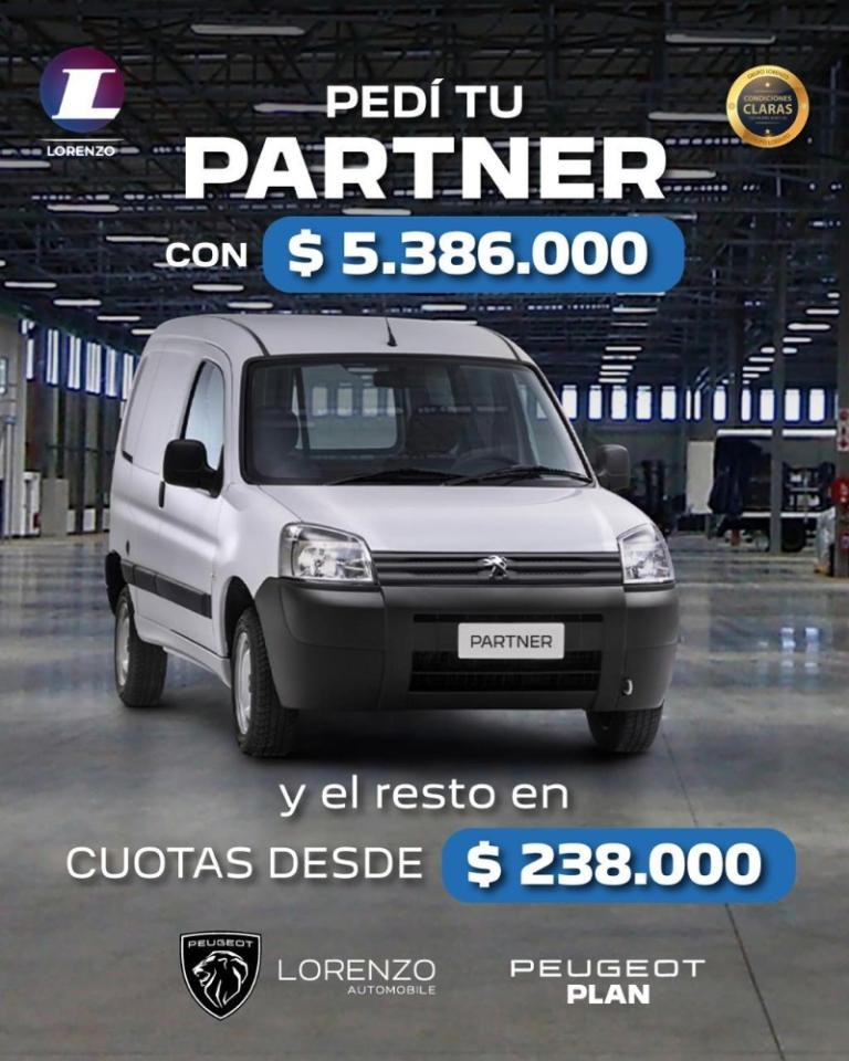Peugeot Partner 1.6 Hdi, 2025