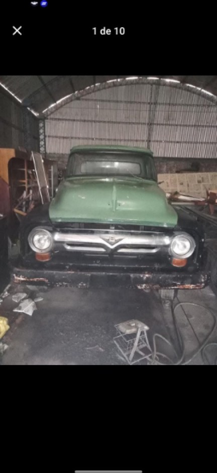 Camióncito Ford 600 Custon. Con Caja Lechera.