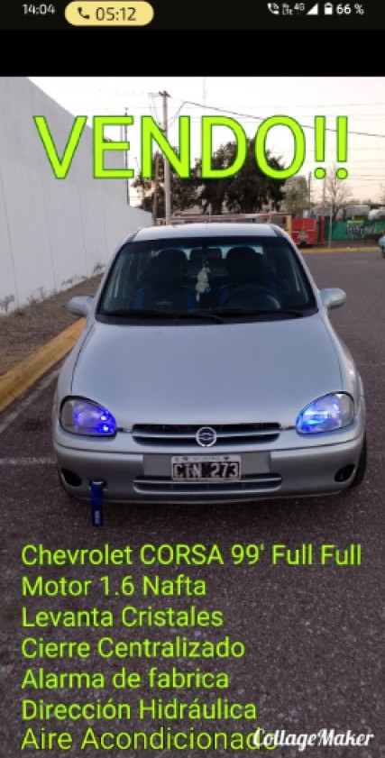 Chevrolet Corsa 99 Full Full