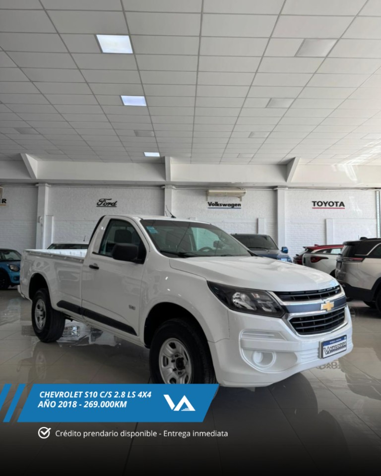 Chevrolet S10 Ls 4x4 Año 2018