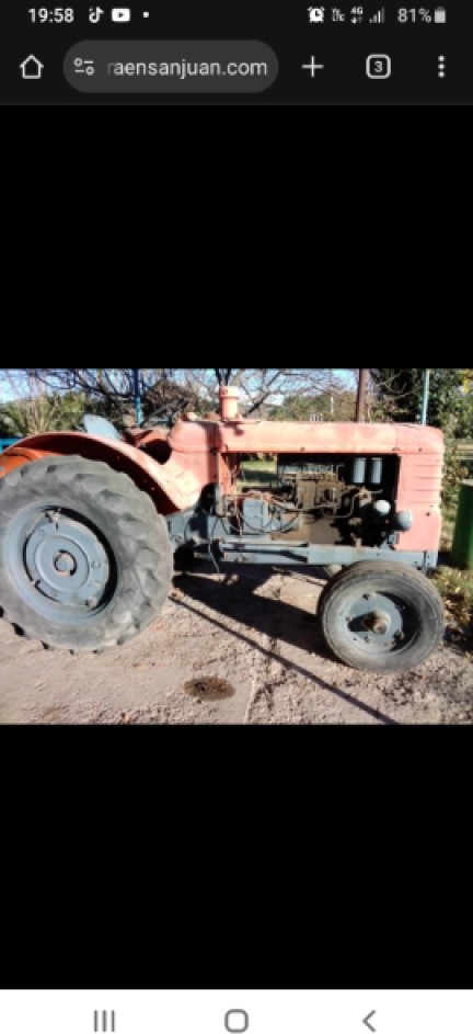 Tractor Fiat 780 Lindo