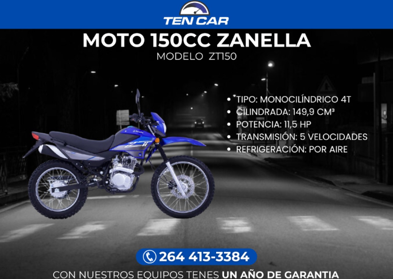Moto 150 Zanella Zt150