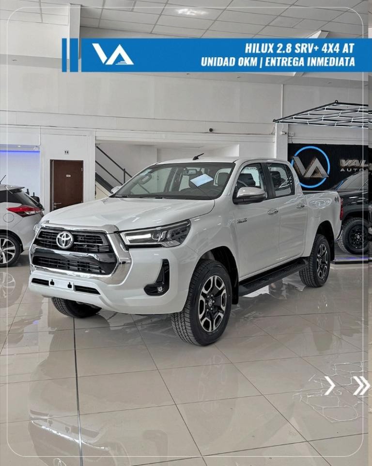 Toyota Hilux Srv+ 2.8 4x4 At 0km Entrega Inmediata