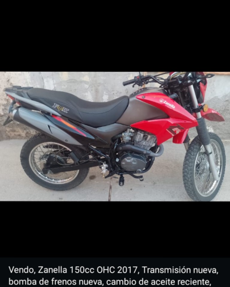 Zanella Zr 150 Cc Och, 2017