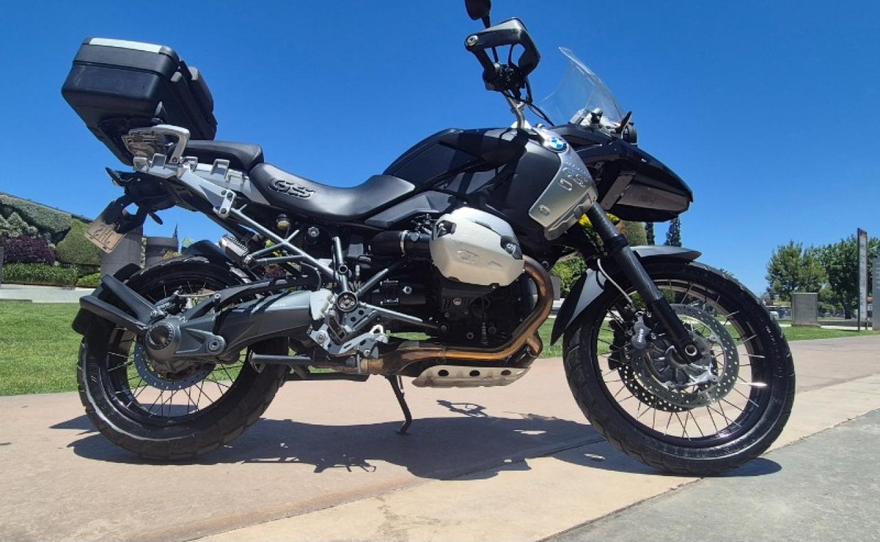Bmw Gs 1200 Triple Black 2013 Con Solo  27.000 Km