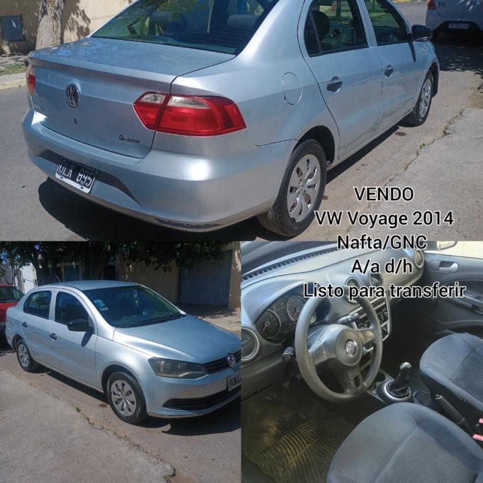 Vendo Volkswagen Voyage 1.6 L/13 - 2014 Gnc