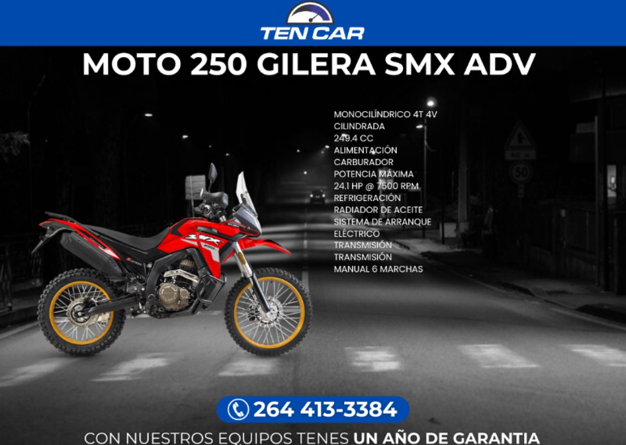 Moto 250 Gilera Smx Adv