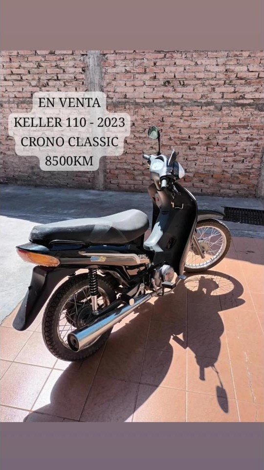 Keller 110 2023. Crono Classic. 8500 Km.