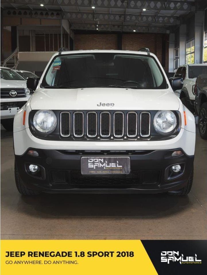 Jeep Renegade 1,8 Sport Mt - Modelo 2018
