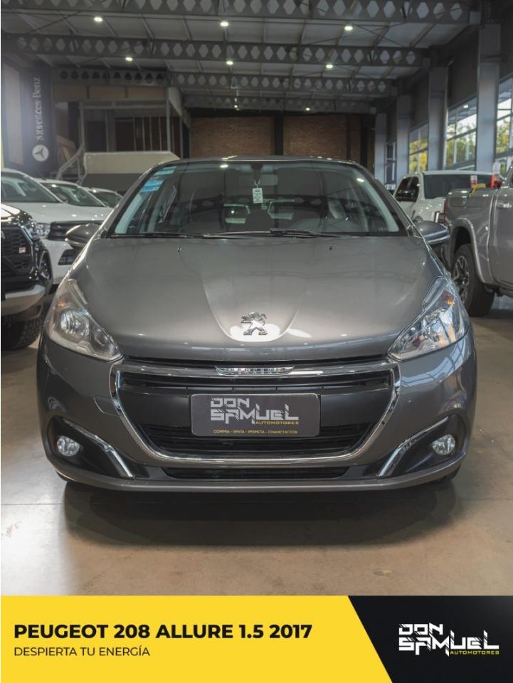 Peugeot 208 1,5 Allure Nav - Modelo 2017