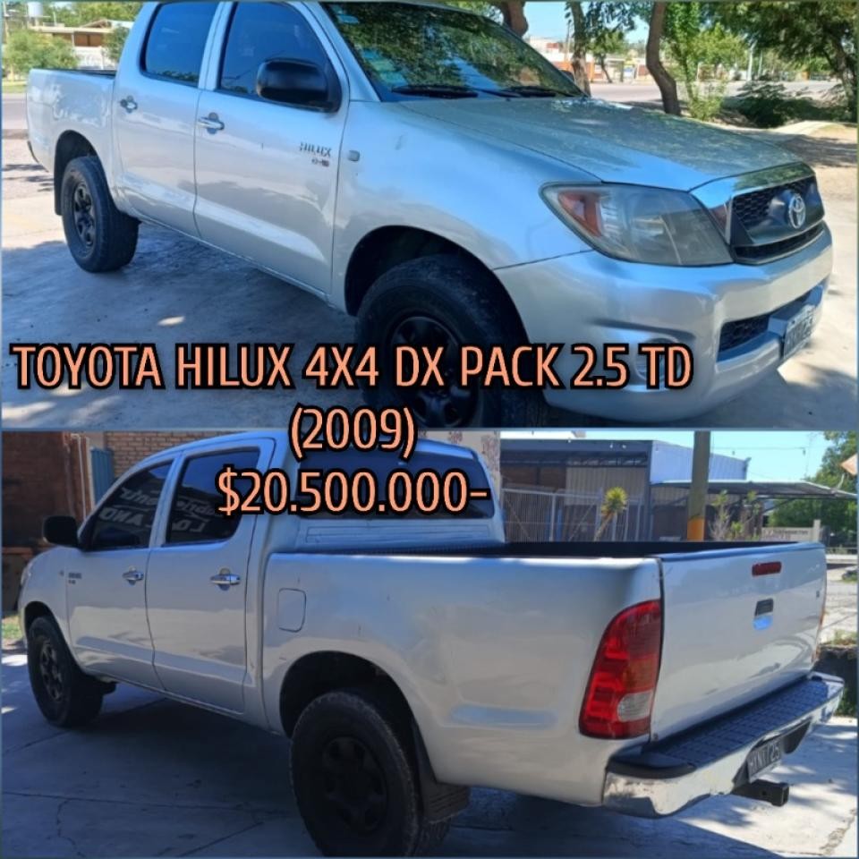 🔰 Toyota Hilux 4x4 Dx Pack 2.5 Td (2009) ‼️