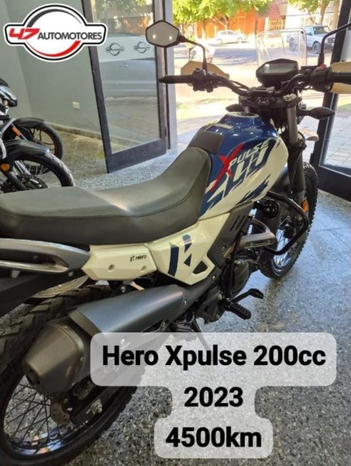 Hero Xpulse 200cc Año 2023 Patentada 2024 4500 Km único Dueño - Titular Al Día -