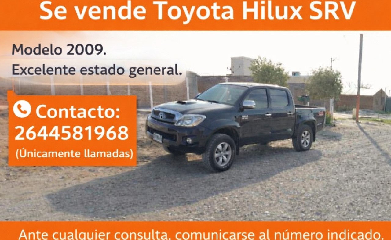Toyota Hilux Srv 2009