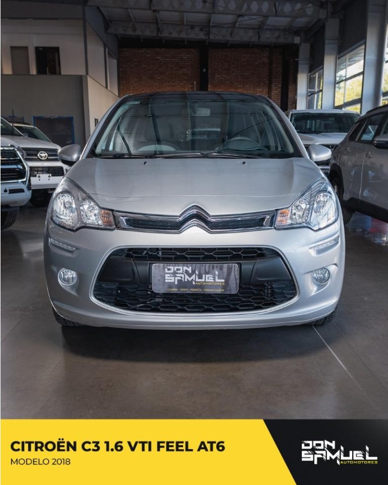 Citroen C3 1,6 Vti Feel At6 - Modelo 2018