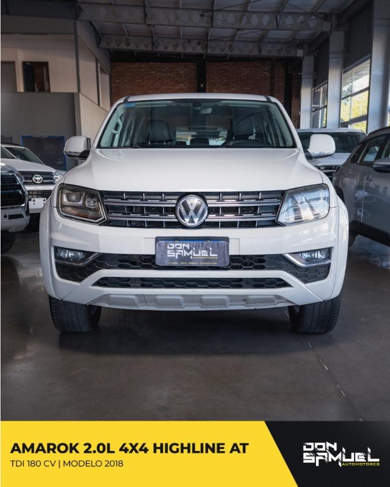 Volkswagen Amarok 2,0 Tdi 180 Cv 4x4 Highline - Modelo 2018 -