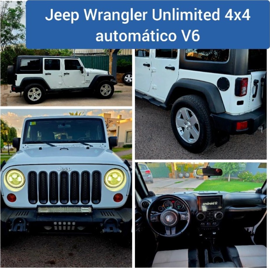 Jeep Wrangler Unlimited 4x4 Automático V6 3.8