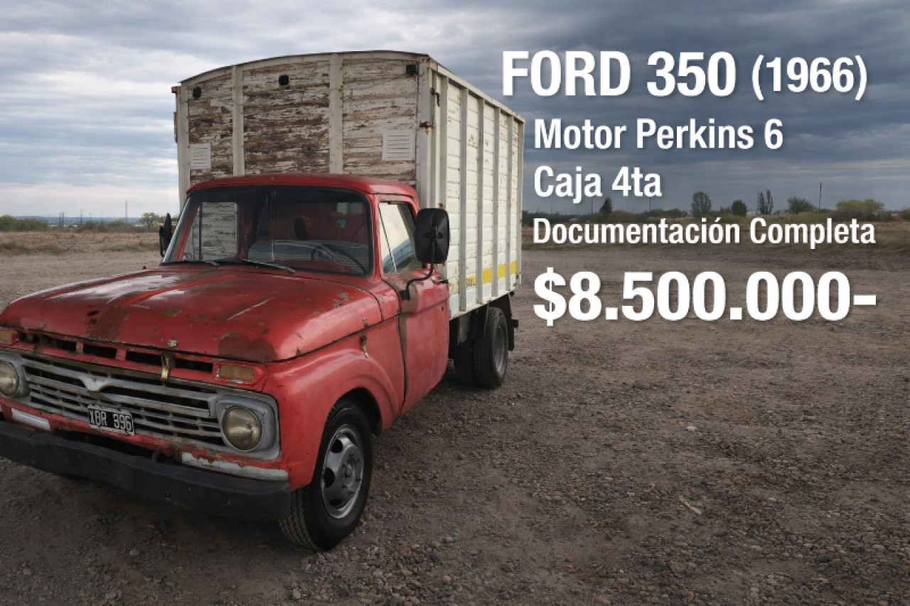 🚚 Ford 350 (1966) Motor Perkins 6 Caja 4ta - Documentación Completa ‼️