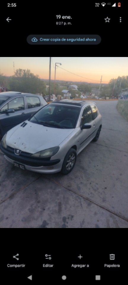 Peugeot 206 Nafta Sola 2000