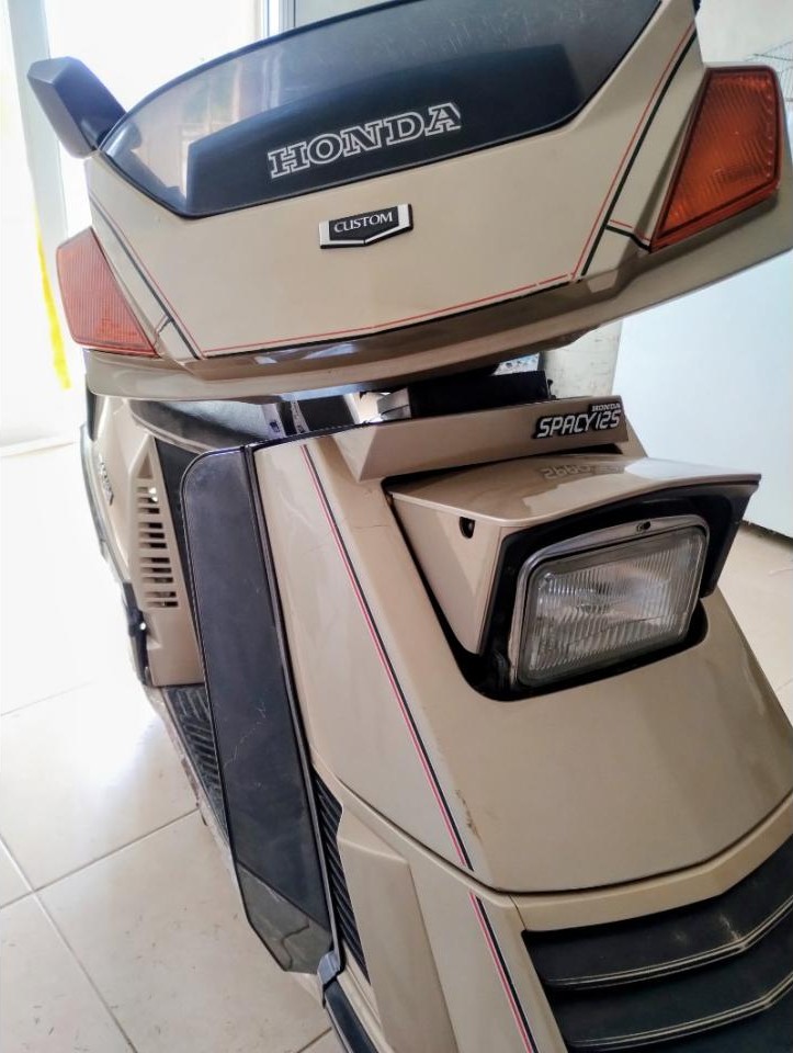 Honda Spacy 125 Japonesa, 1986,