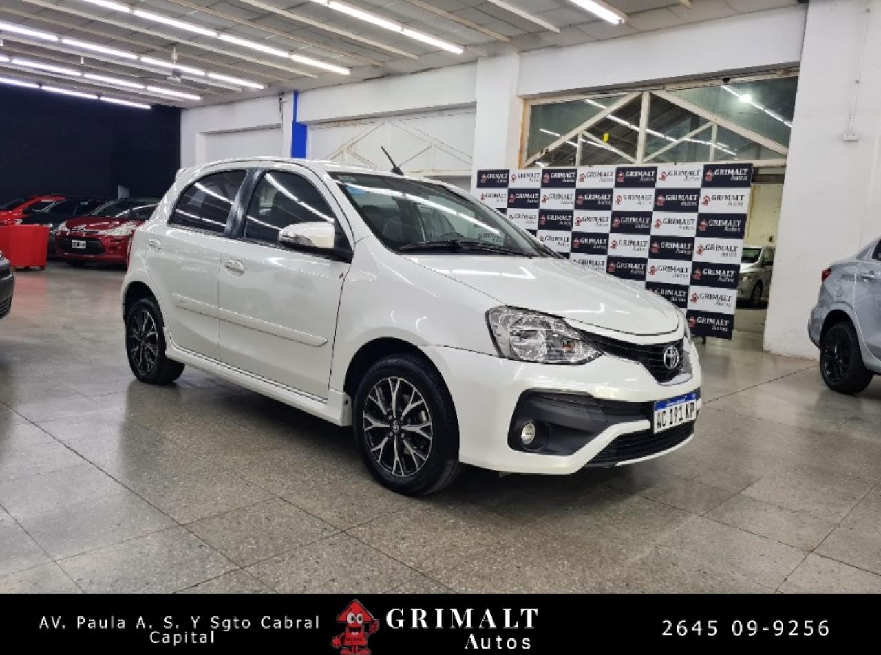 Toyota Etios Platinum 2018 At 90.000km