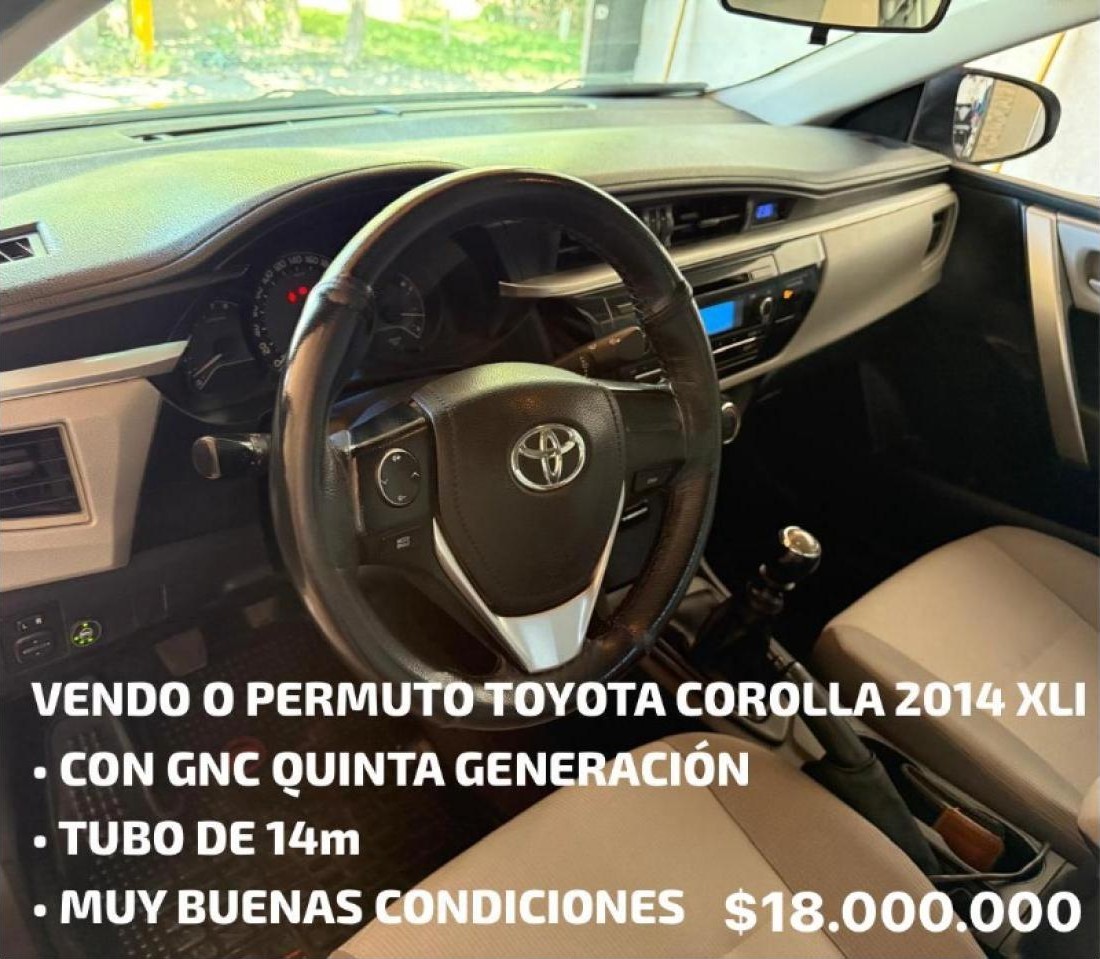 Toyota Corolla Xli 2014