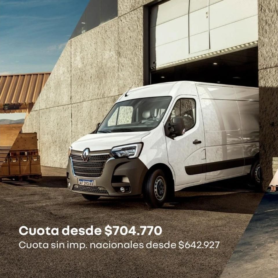 Renault Master Furgón L1h1, Adc2, 110, 2026