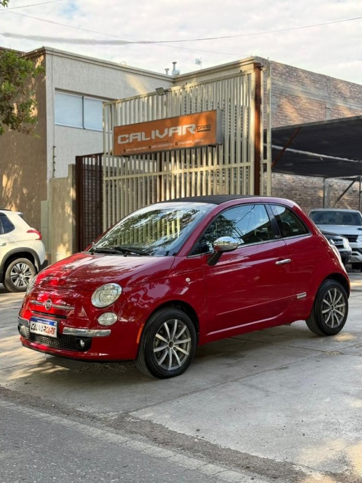 Fiat 500 Lounge Air Cabrilet At 1.4 16v 2017 56.000km