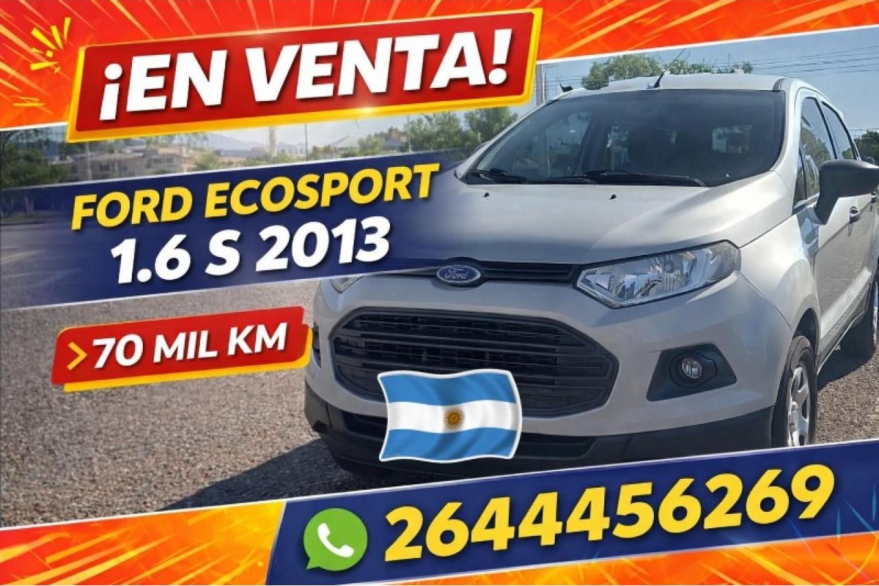 Ford Ecosport 2013 S 1.6