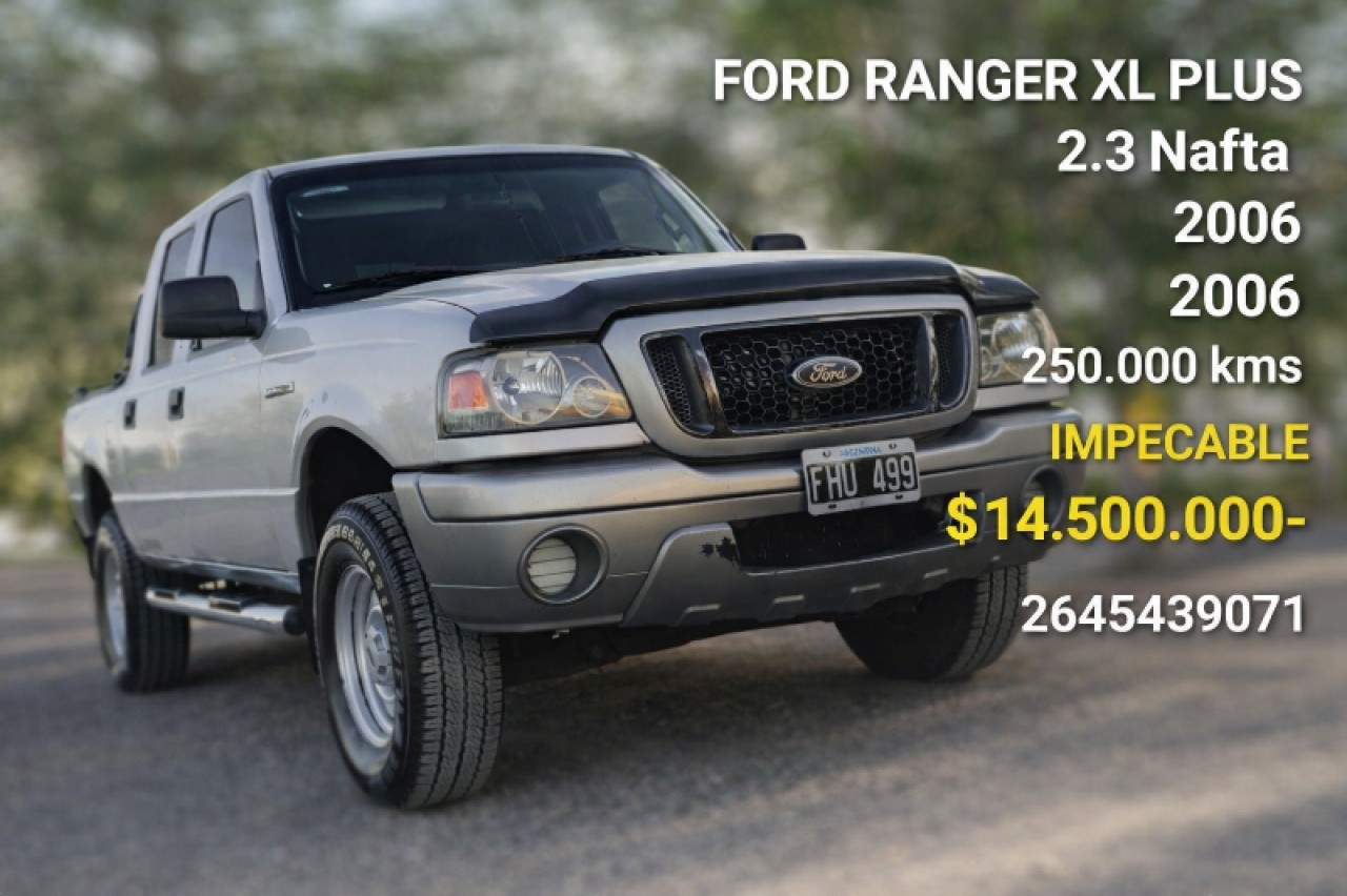 🔰 Ford Ranger Xl Plus  2.3 Nafta (2006) Titular Impecable ‼️