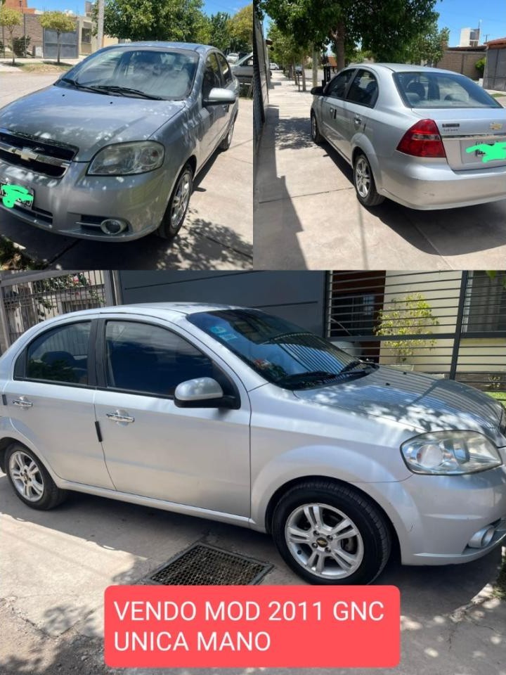 Se Vende Chevrolet Aveo Con Gnc Modelo 2011