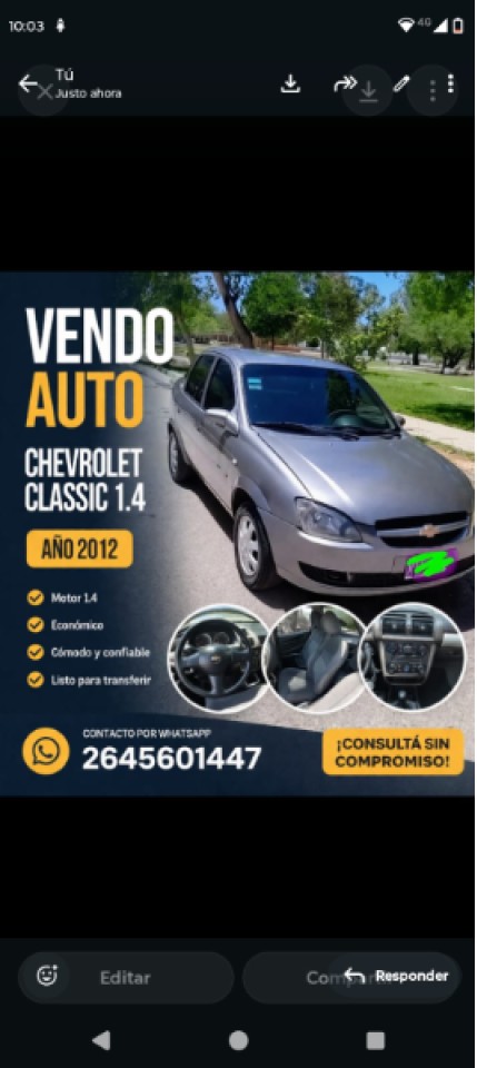 Chevrolet Classic Spirit 2012