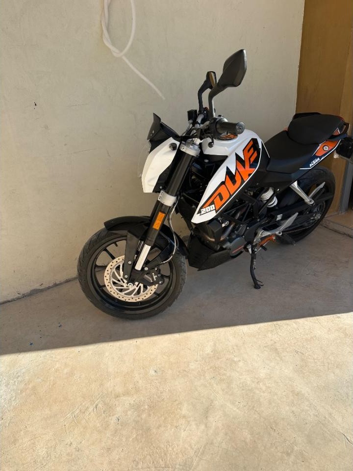 Ktm Duke 200cc 2014 - 7.600 Km