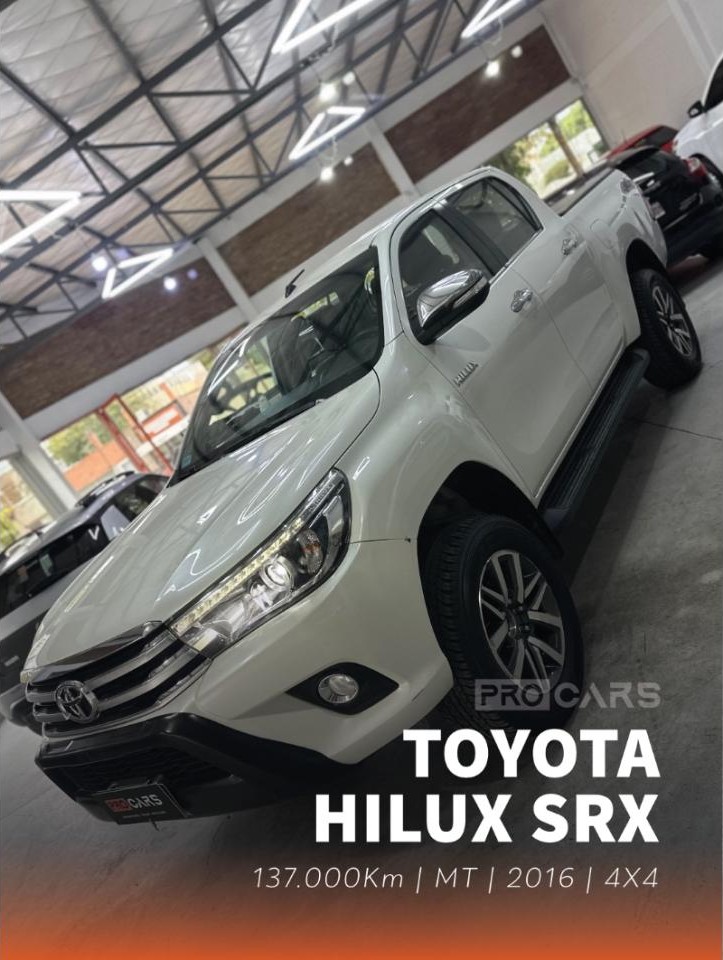 Hilux Srx 4x4 Mt 2016