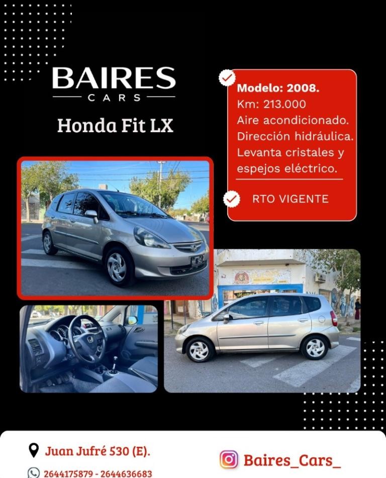 Honda Fit Lx. 2008