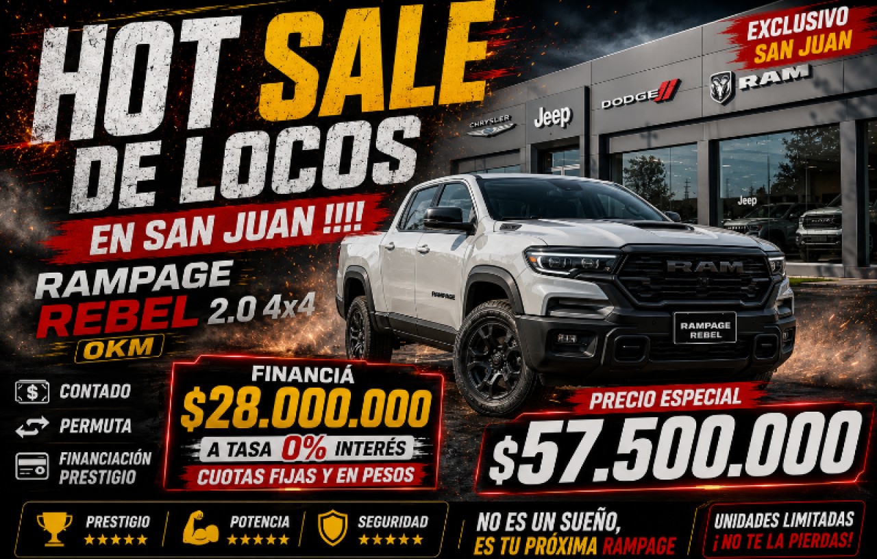 Dodge Ram Rampage Rebel 2.0l Gme At9 4x4