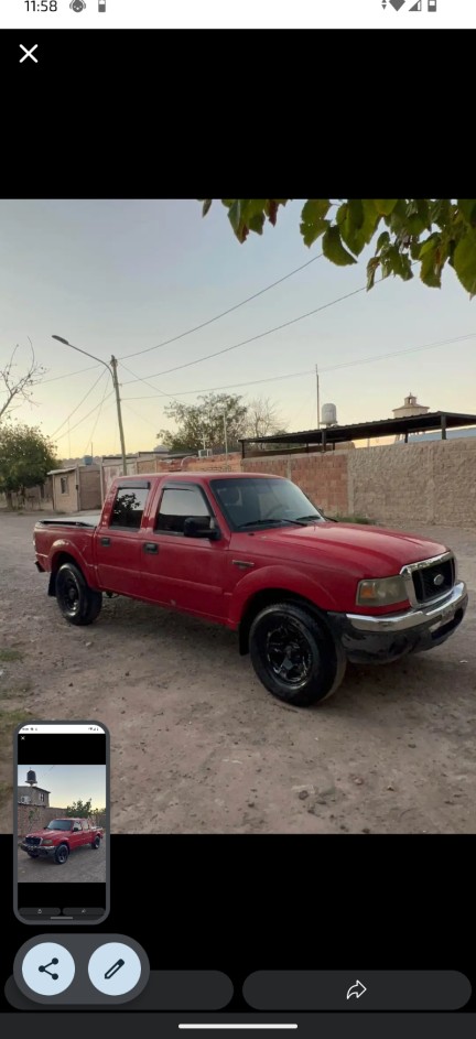 Ford Ranger Xlt 4x2 2008 No Esta Andando