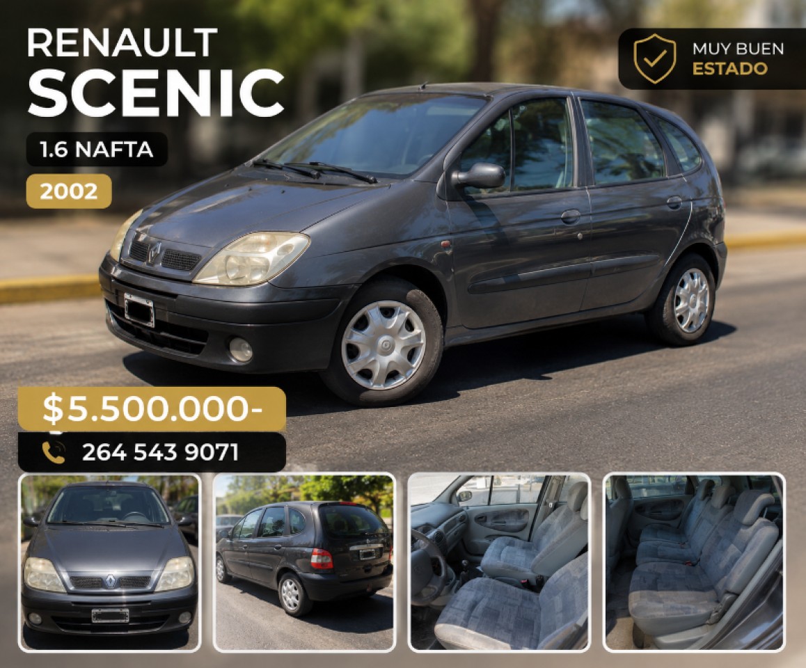 🔆 Renault Scenic 1.6 Nafta (2002) ‼️