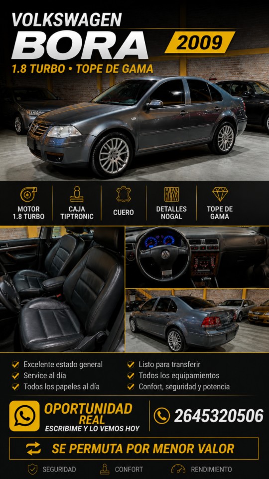 Bora Highline/ Cuero 1.8 Turbo
