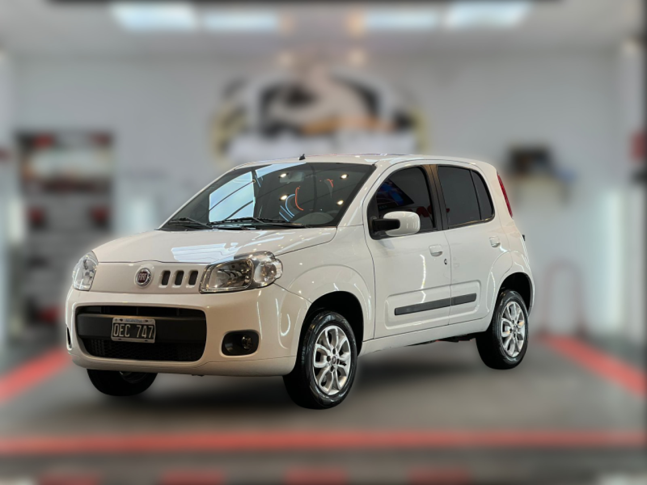 Fiat Uno 1.4 2014, 128.000 Km, Blanco, Impecable